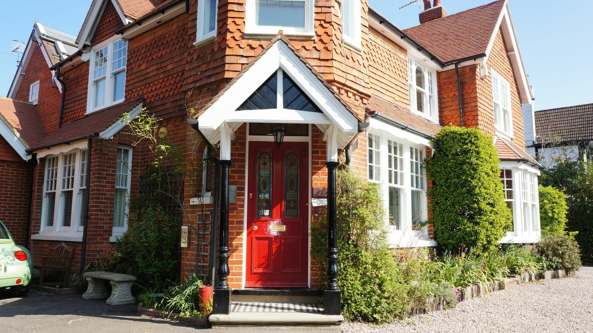 The Lawn Guest House Gatwick Horley Bagian luar foto